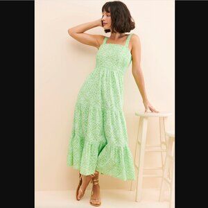 Banjanan Green print dress